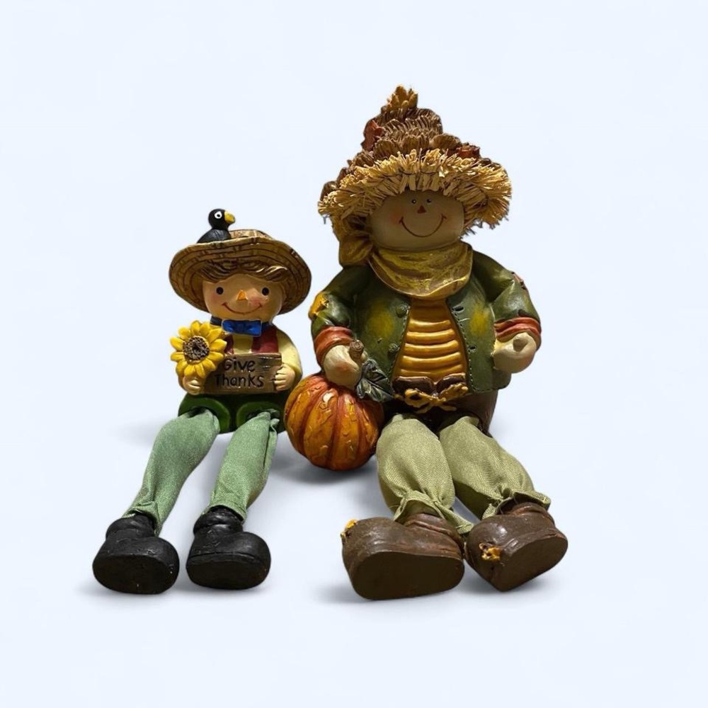 Harvest Scarecrow Figurines